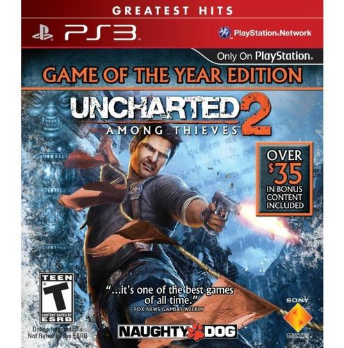 Juego Uncharted 2 Among Thieves Ps3 Fisico