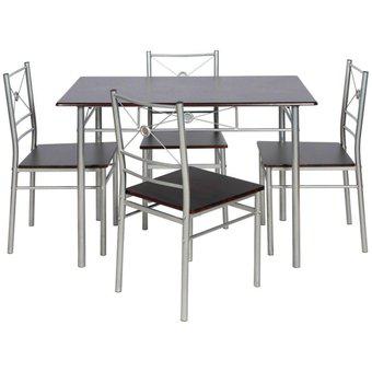 Juego de Comedor Just Home Collection 5 Piezas Just Home