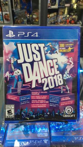 Just Dance 2018 Ps4 Fisico Nuevo Sellado