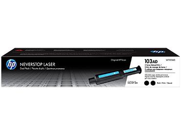 Kit Dual Pack de recarga de tóner original HP Laser 103AD