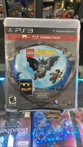 Lego Batman Con Pelicula Ps3 Fisico Nuevo Sellado
