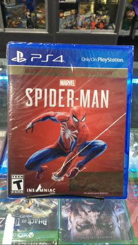 Marvel Spiderman Goty Edition Ps4 Fisico Nuevo Sellado