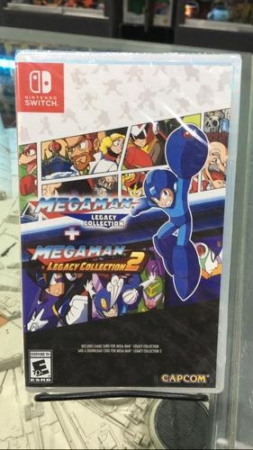 Megaman Legacy Collection 1 2 Switch Fisico Nuevo Sellado