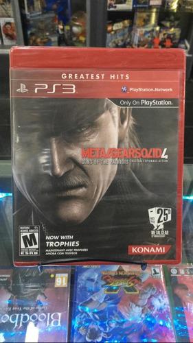 Metal Gear Solid 4 Ps3 Fisico Nuevo Sellado