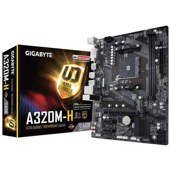 Motherboard Gigabyte AM4 GA-A320M-H Box m-atx