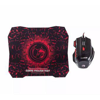 Mouse Gamer Marvo Scorpion + Mouse Pad M315+G1