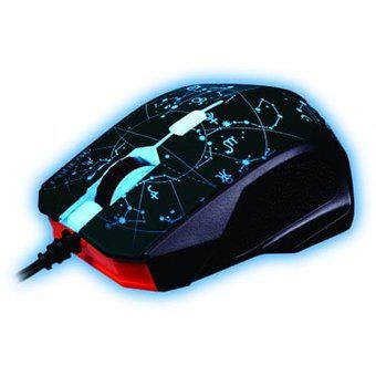 Mouse Nitro 1190 Con Luces-Negro.
