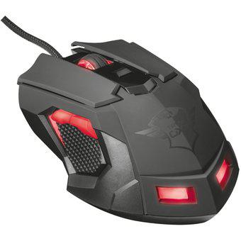 Mouse Pc Gamer Trust Gxt 148 Gaming 8 Botones 3200 Dpi
