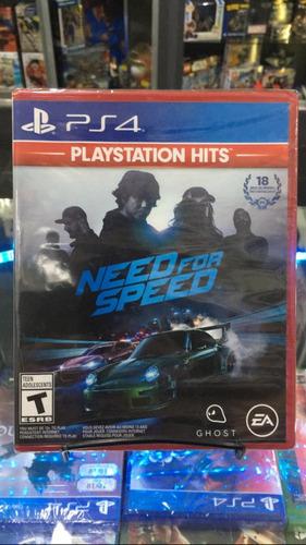Need For Speed Ps4 Fisico Nuevo Sellado