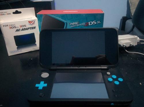 New Nintendo 2ds Xl Completa En Caja Poco Uso