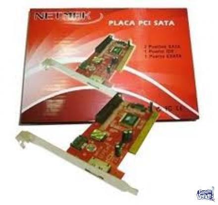 PLACA PCI SATA IDE - Netmak NM-6421 - Entrega Inmediata