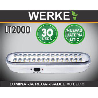 Pack x 5u Luz de Emergencia 30 LEDS Recargable Lt 2000
