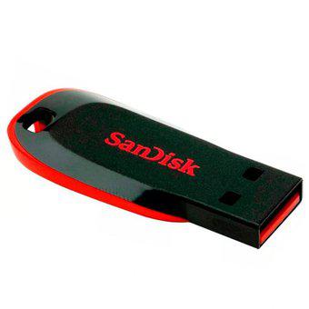 Pen Drive 16gb Sandisk Cruzer Blade Sdcz50-016g-b35 Usb