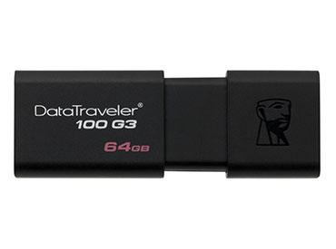 Pen Drive Kingston DataTraveler 100 G3 64GB USB 3.0 -