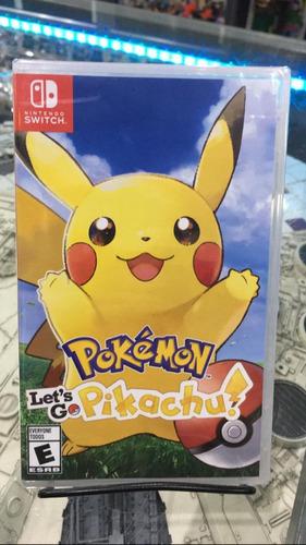 Pokemon Let´s Go Pikachu Switch Fisico Nuevo Sellado