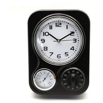 Reloj de Pared cocina con timer y temperatura