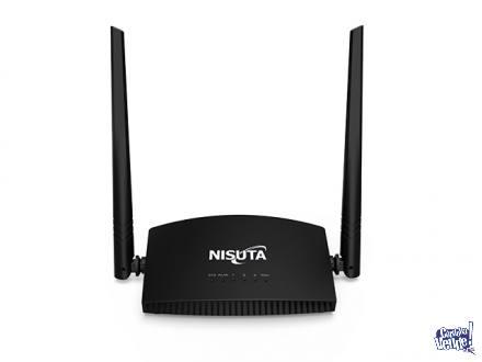 Router 2 Antenas 300Mbps Nisuta WIR302N¡DOBLE TRANSFERENCIA