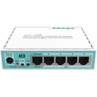 Router Mikrotik Rb750gr3 Hex 5 Giga 2 Cpu 256mb 880 Mhz Usb