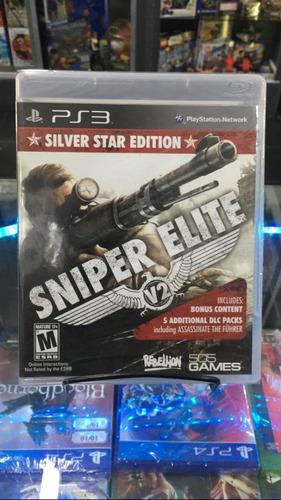 Sniper Elite V2 Silver Star Edition Ps3 Fisico Nuevo Sellado