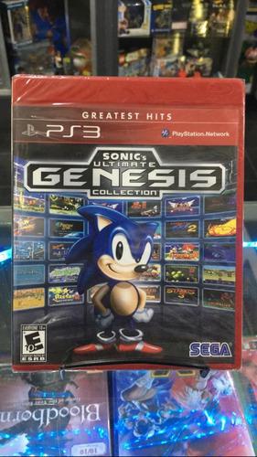 Sonic Ultimate Genesis Collection Ps3 Fisico Nuevo Sellado