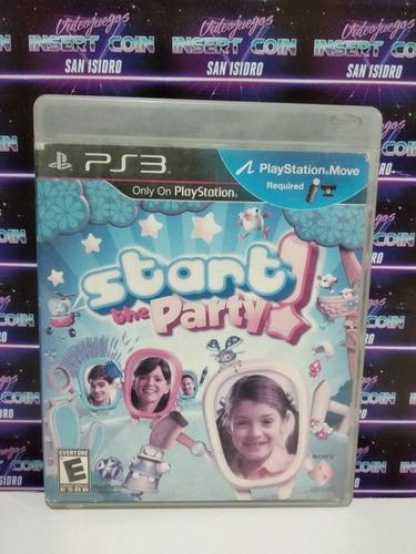 Start The Party Play Station 3 Ps3 Juego Move