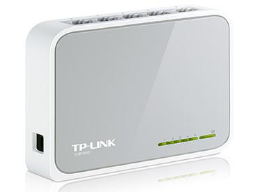 Switch TP-Link de 5 Puertos 10/100Mbps (TL-SF1005D) -