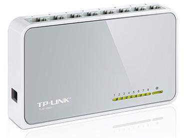 Switch TP-Link de 8 Puertos 10/100Mbps (TL-SF1008D) -