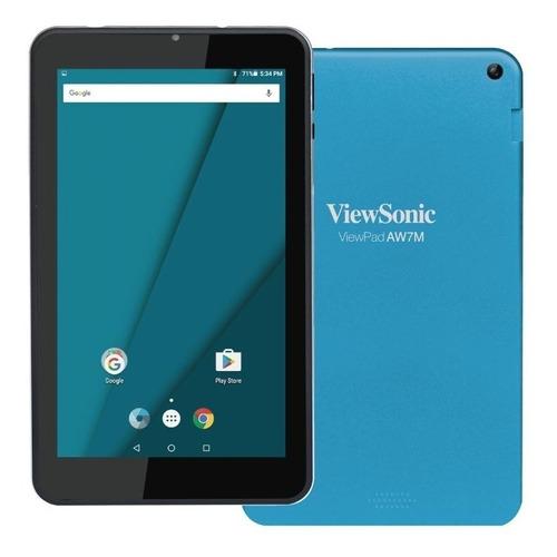 Tablet Viewsonic Lcd 7 Wifi Android 7.0 8gb Azul