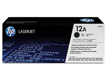 Tóner negro HP 12A LaserJet (Q2612A) Original - Computer