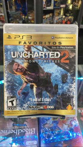 Uncharted 2 Among Thieves Ps3 Fisico Nuevo Sellado