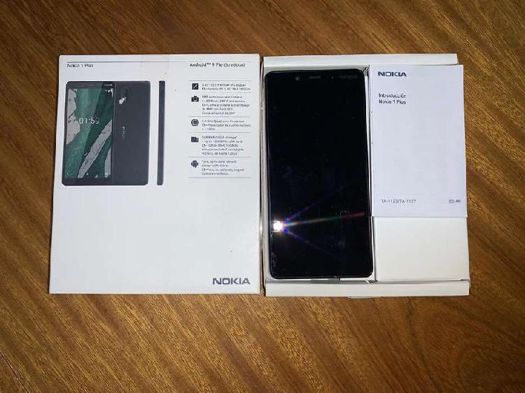 Vendo Nokia 1 Plus liberado con 6 meses de uso. Incluye