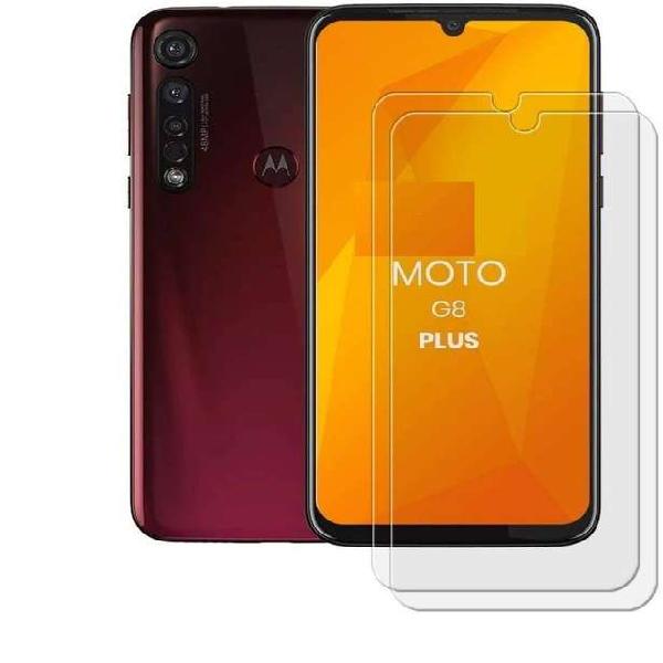 Vidrio Templado Glass Plano Motorola Moto G8 G8 Plus