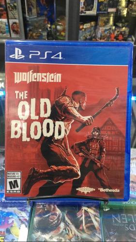 Wolfenstein: The Old Blood Ps4 Fisico Nuevo Sellado
