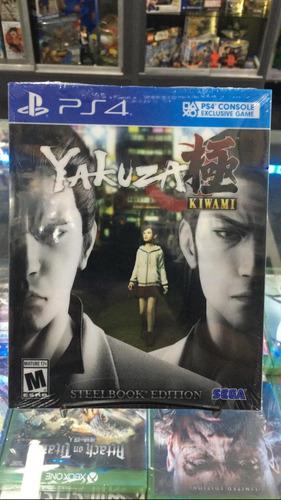 Yakuza Kiwami Steelbook Edition Ps4 Fisico Nuevo Sellado