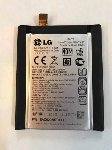 Batería LG G2 Bl-t7, Original Real, 3 Meses De Garantía