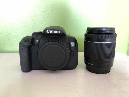 Camara Canon T5i O 700d Con Lente 18-55 Impecable