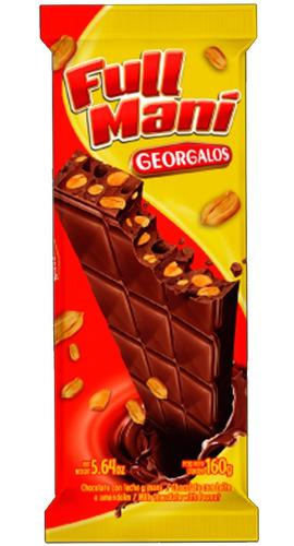 Chocolate Full Mani Georgalos 160g Leche Dulces Golosinas