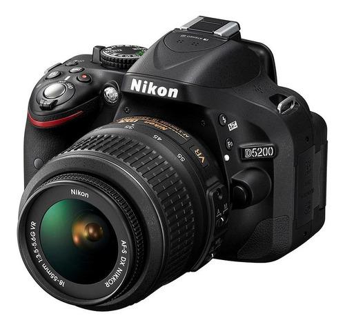 Cámara Reflex Nikon D5200 + Lente Nikor 50mm Af-s F/1.8