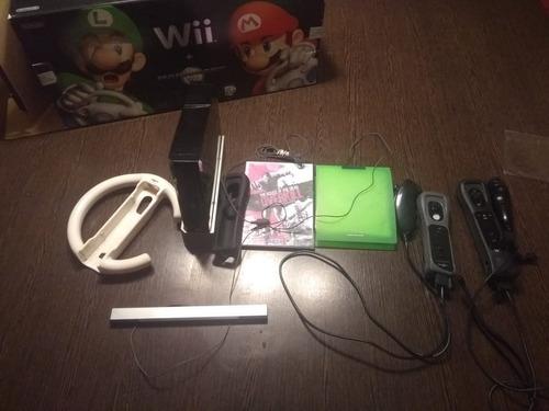 Consola Nintendo Wii Chipeada Con CajaEdición Mario Kart