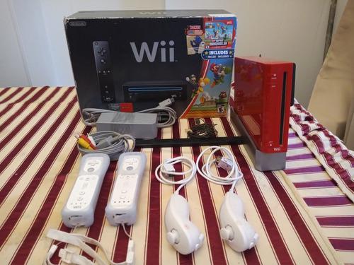 Consola Wii + 2 Wiimote + 2 Nunchuck + 40 Juegos