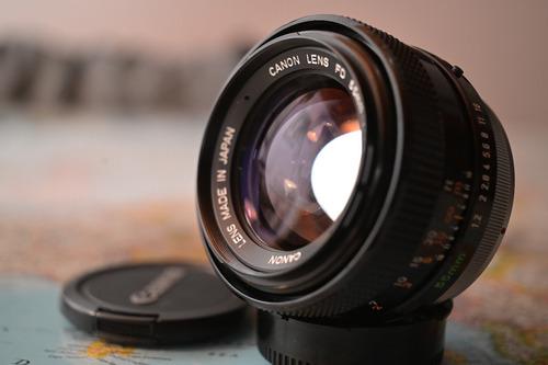 Lente Canon Fd 55mm F1.2 Ideal Filmacion Sony O Nikon