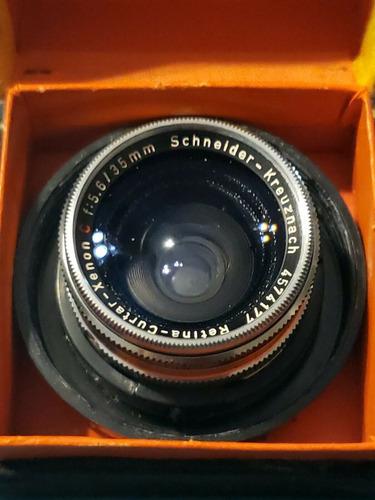Lente Schneider Kreuznach Retina Curtar Xenon F:5.6 35mm