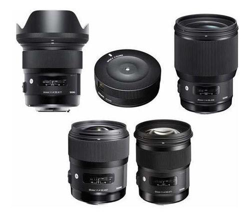 Lente Sigma 4 Bundle Nikon Dslr Camara Includes 24mm F 1.4