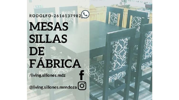 MESAS Y SILLAS JUEGOS DE COMEDOR