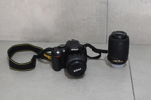 Nikon D5100 + Lente Vr 18-55 Kit + Regalo Lente 55 200 Vr