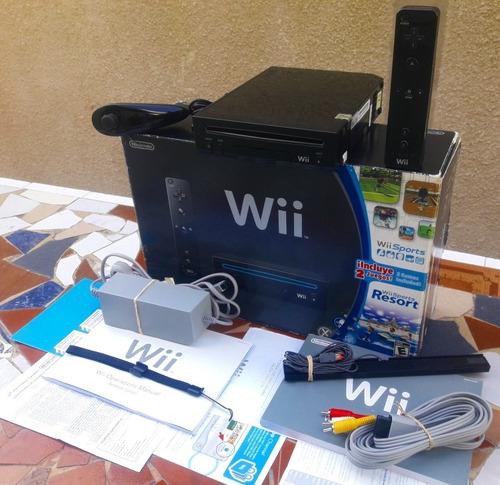 Nintendo Wii Con 10 Juegos Digitales