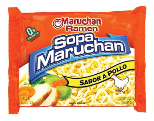 Sopa Maruchan Ramen Pollo 85g Instantanea Lunch Pack X24