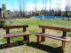 Vendo bancos y mesas de madera para jardín - Santa Rosa