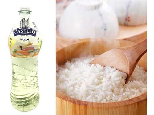 Vinagre De Arroz Castelo X 750 Ml - Ideal Para Sushi