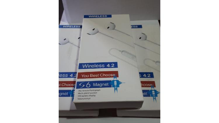 AURICULARES INALAMBRICOS BLUETOOTH 4.2v //NUEVOS EN CAJA//